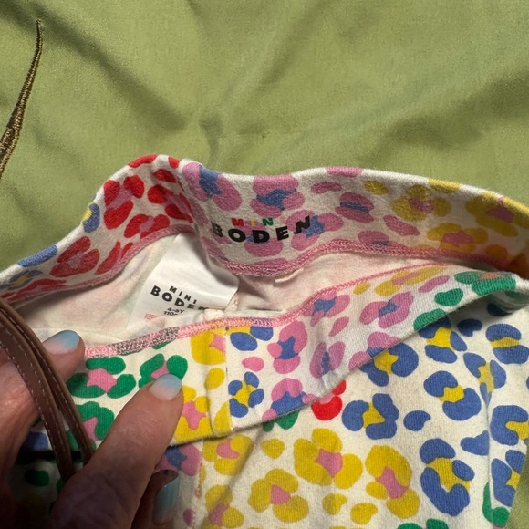 Boden Multicolor Patterned Kids Leggings - Picture 3 of 4